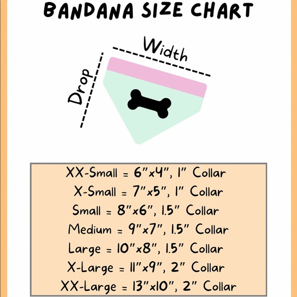 Roses & Hearts | Reversible Dog Bandana - Picture 2 of 2